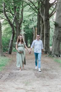 Zwangerschapsfotografie in Oranjewoud